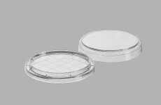 Petri dishes Rodac Dish, 60mm, Grid, Flat, PS, Sterile